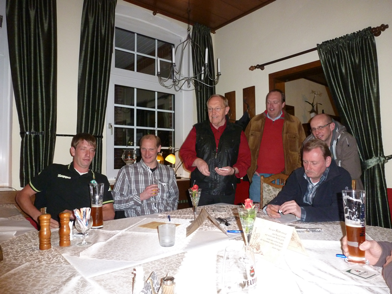 Colin, Thorsten, Der weiße Geist, Klaus, Charly, Oli