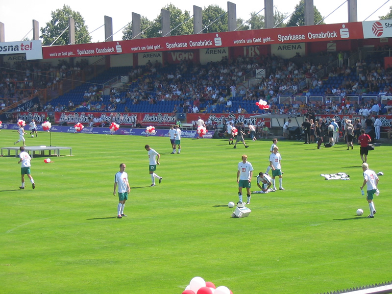 Warmmachen bei 30&deg;