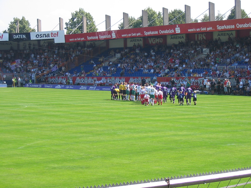 Mannschaftsaufstellung