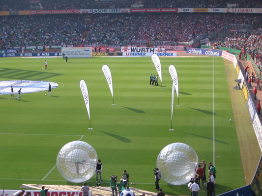 Halbzeitspielchen