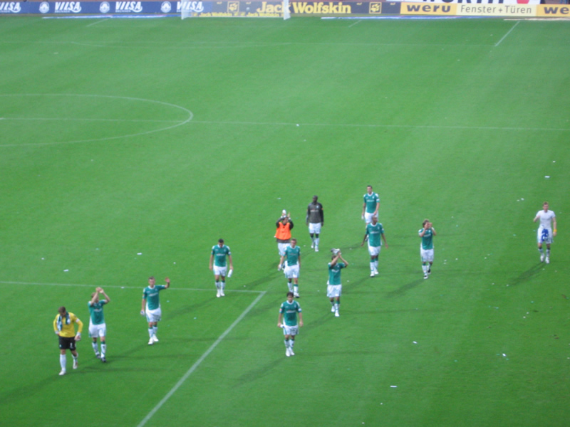 Ein 8:1 darf man feiern...