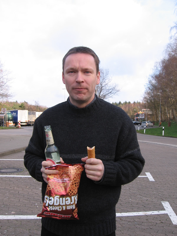Tobias hat komischen Heißhunger
