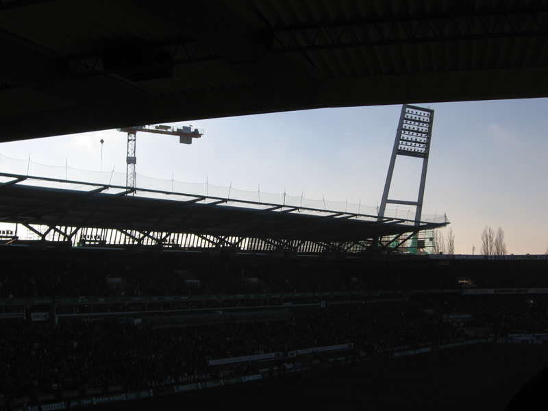 Bauvorschiritt in S&uuml;d