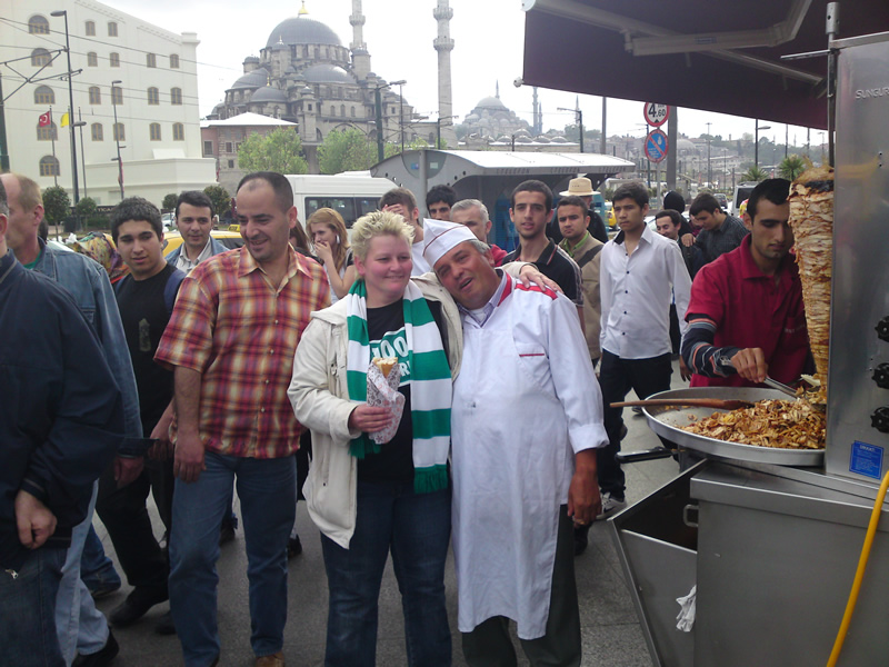 Mein Kumpel Mehmet, der D&ouml;nerverk&auml;ufer!