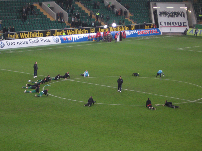 Straftraining f&uuml;r die W&ouml;lfe