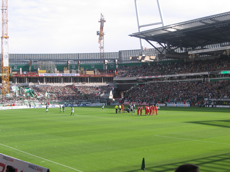 Neue Sicht auf`s Spielfeld
