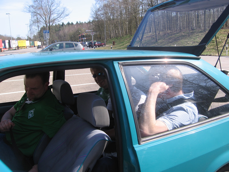 Iss noch Platz im Auto....