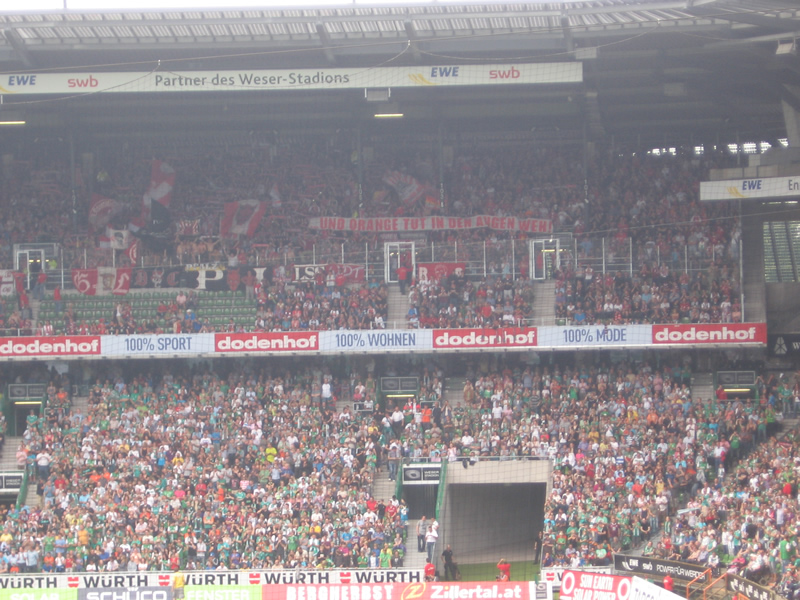 ...und orange tut in den Augen weh...