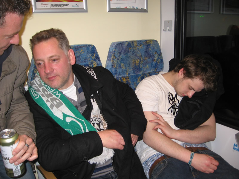 Gut, dass wenigstens einer n&uuml;chtern iss...