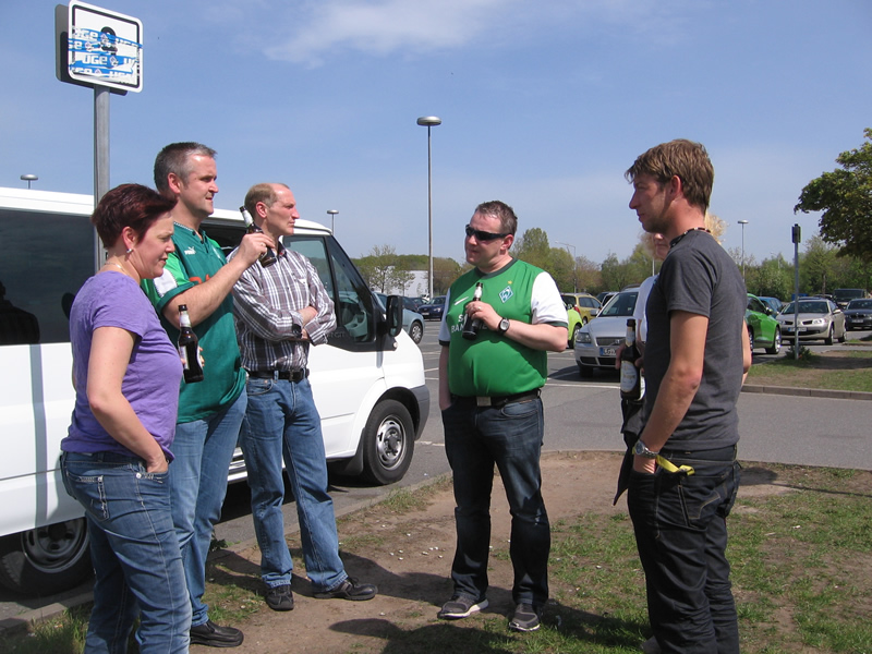 Parkplatz Gequatsche