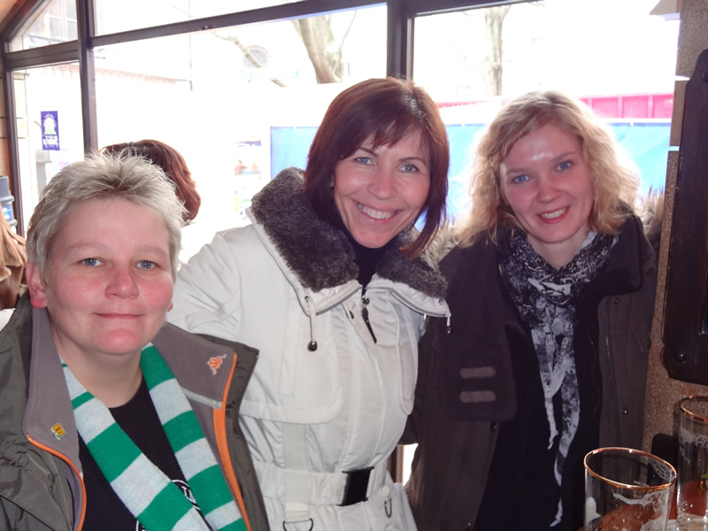 Gaby, Claudia, Silke