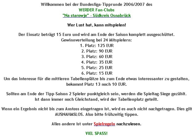 Spielregeln