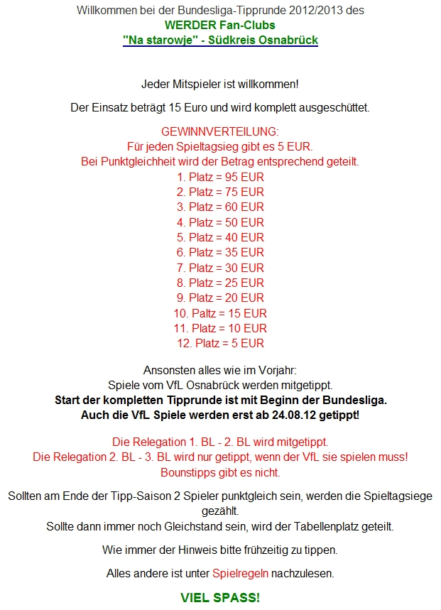 Spielregeln 1