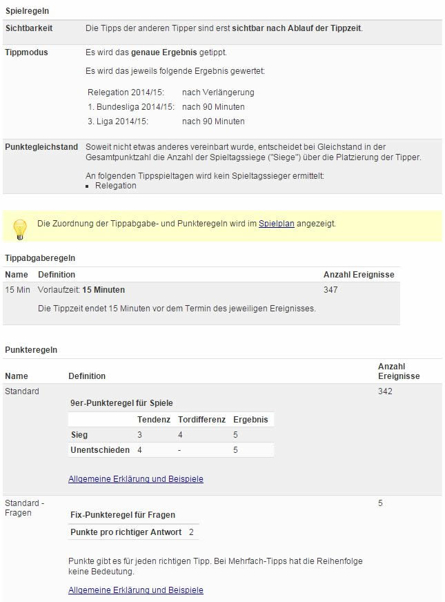 Spielregeln